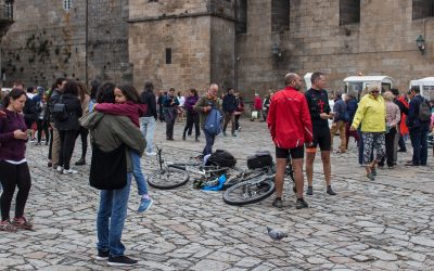 MICROHISTORIA  DE UN XACOBEO CON MASCOTA