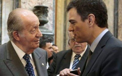 SÁNCHEZ NO QUIERE QUE EL EMÉRITO DÉ EXPLICACIONES. DIGA LO QUE DIGA.