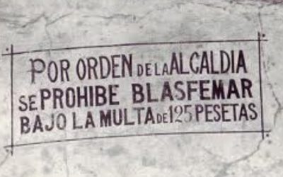 “Me cagho en ninghun Dios”